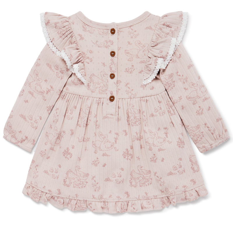 Aster & Oak | Duck Family Ruffle Dress