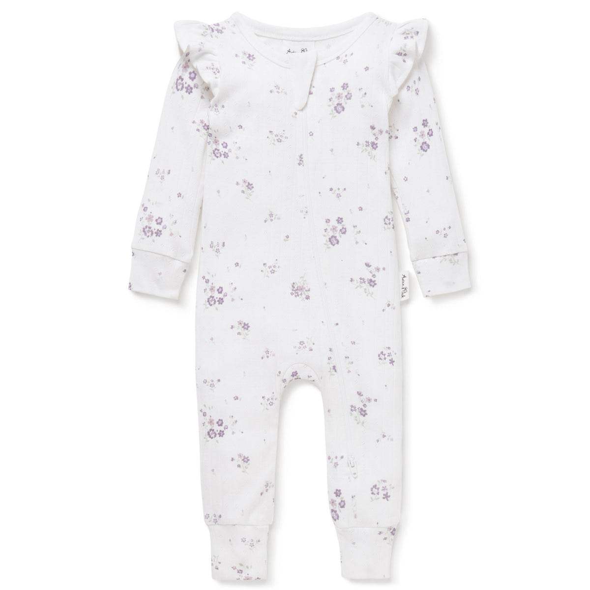 Aster & Oak | Grace Floral Zip Romper