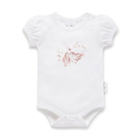 Aster & Oak | Blossom Print Puff Onesie