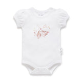 Aster & Oak | Blossom Print Puff Onesie