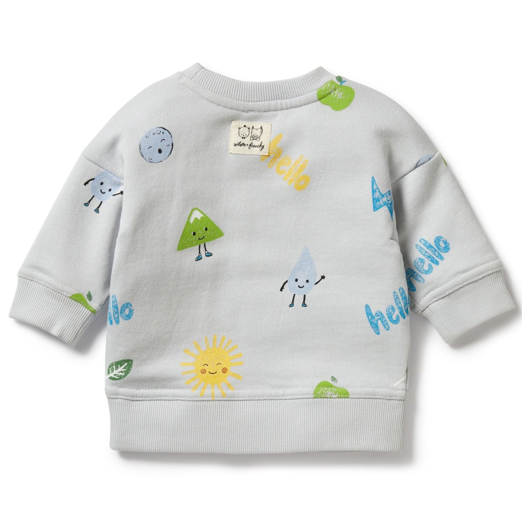 Wilson & Frenchy | Bluebell Organic Terry Sweater