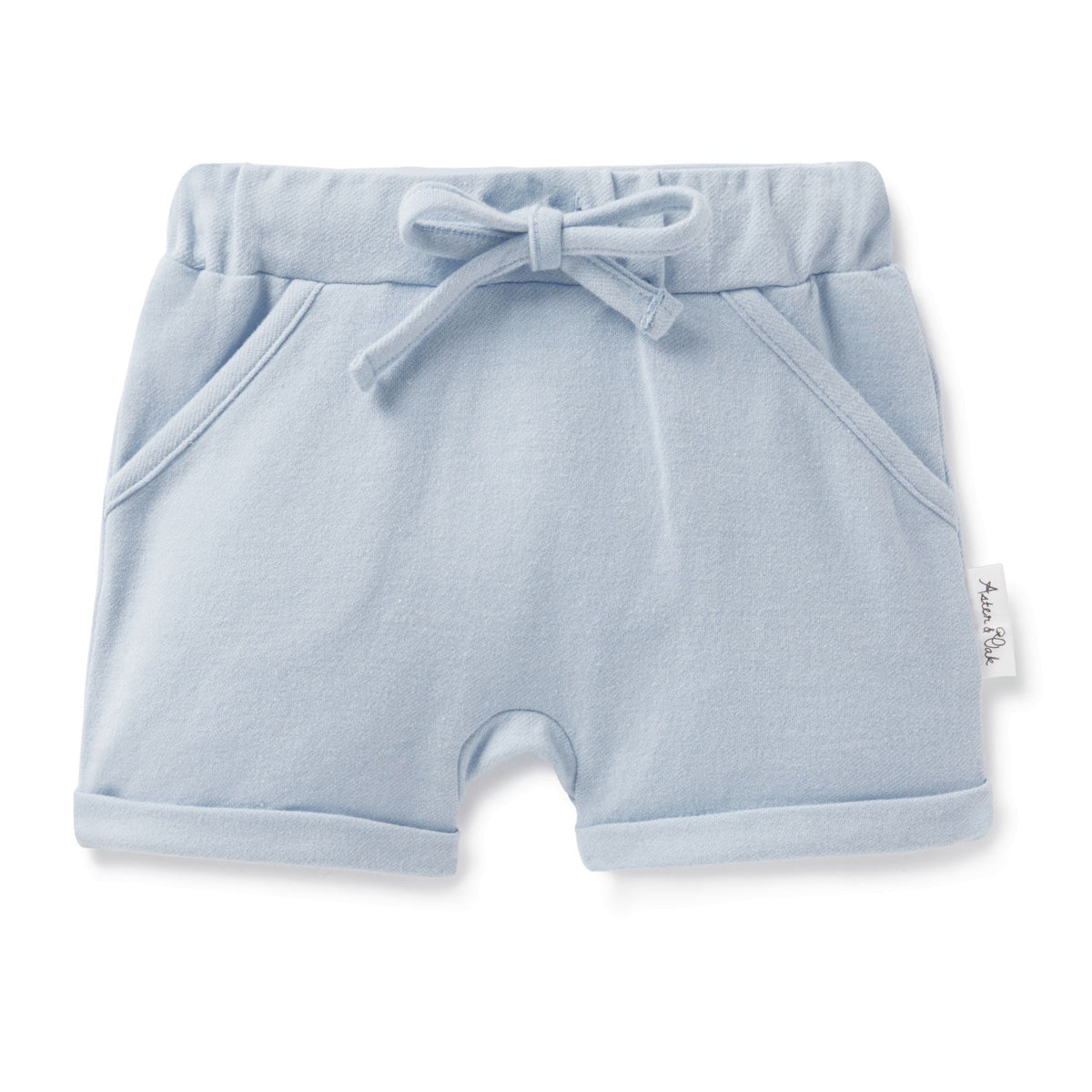 Chambray Harem Shorts