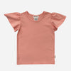 Love Henry | Frill Sleeve Top - Peach Pink