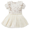 Aster & Oak | Happy Holidays Tutu Dress