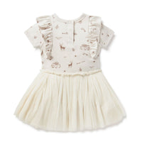 Aster & Oak | Happy Holidays Tutu Dress