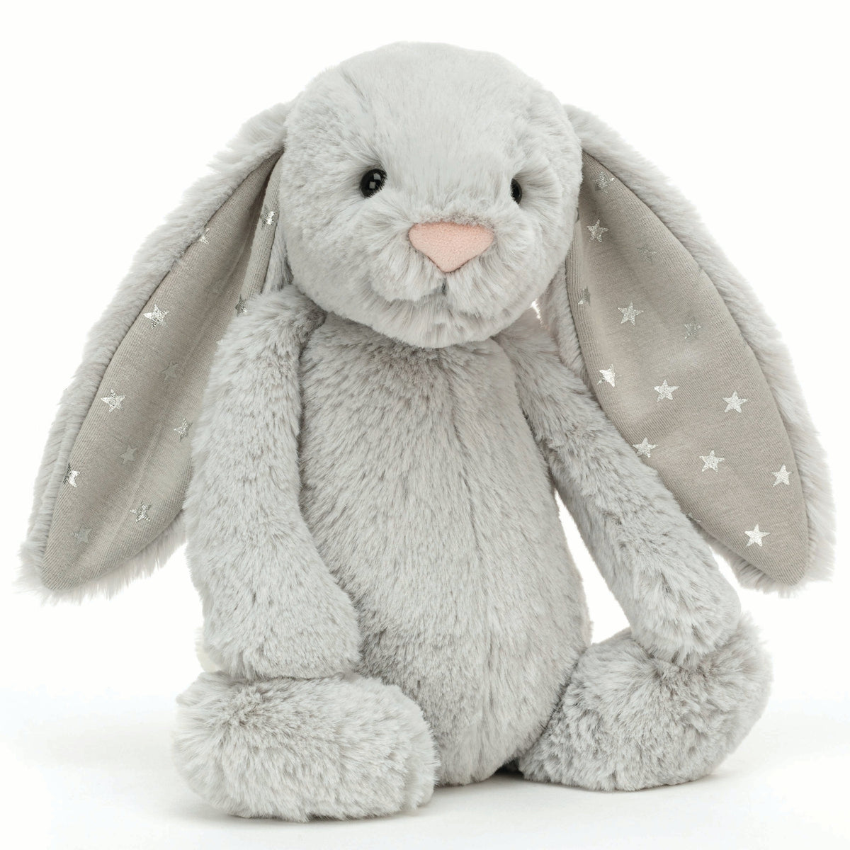 Jellycat | Bashful Shimmer Medium Bunny - Grey