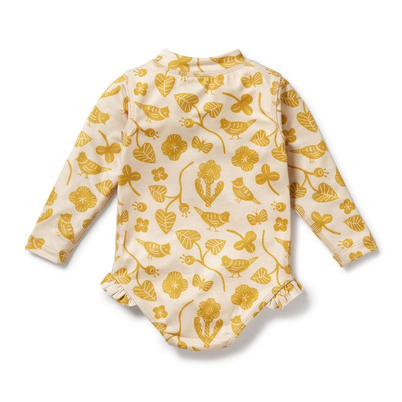 Wilson & Frenchy | Long Sleeve Swimsuit - Goldie Floral