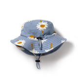 Wilson & Frenchy | Organic Crinkle Sun Hat - Daisy Floral