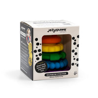 Jellystone | Stacker & Teether Toy - Rainbow Bright