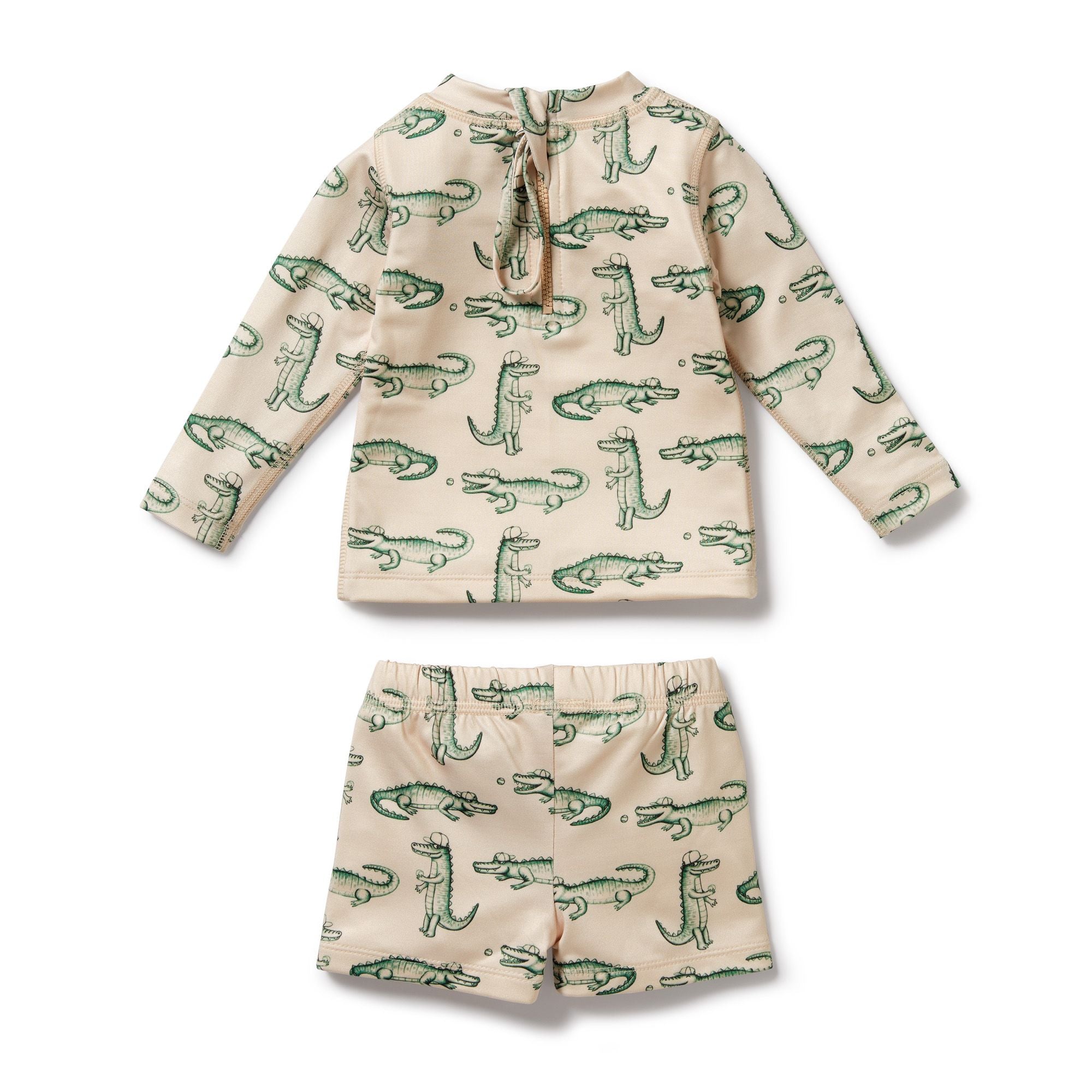 Wilson & Frenchy | Rashie Swim Set - Little Croc