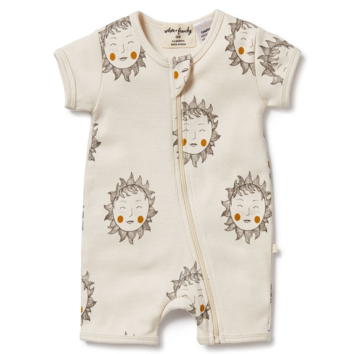 Wilson & Frenchy | Shine On Me Organic Boyleg Zipsuit