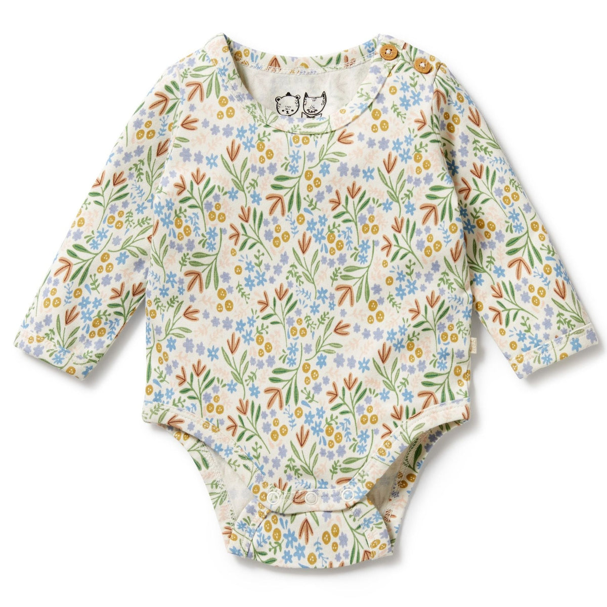 Wilson & Frenchy | Tinker Floral Organic Bodysuit