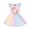 Rock Your Baby | Unicorn Rainbow Singlet Circus Dress