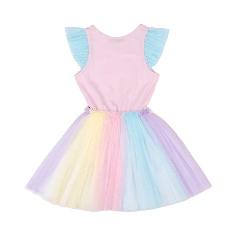 Rock Your Baby | Unicorn Rainbow Singlet Circus Dress