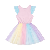 Rock Your Baby | Unicorn Rainbow Singlet Circus Dress