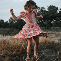 Love Henry | Red Check Dress - LAST Size 6