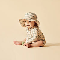 Wilson & Frenchy | Swim Sun Hat - Little Croc