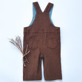 Love Henry | Roy Dungaree - Brown Corduroy