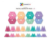 Connetix | 40 pc Pastel Geometry Pack