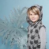 Kapowkids | Wolf Camo Hooded Vest - LAST Size 1