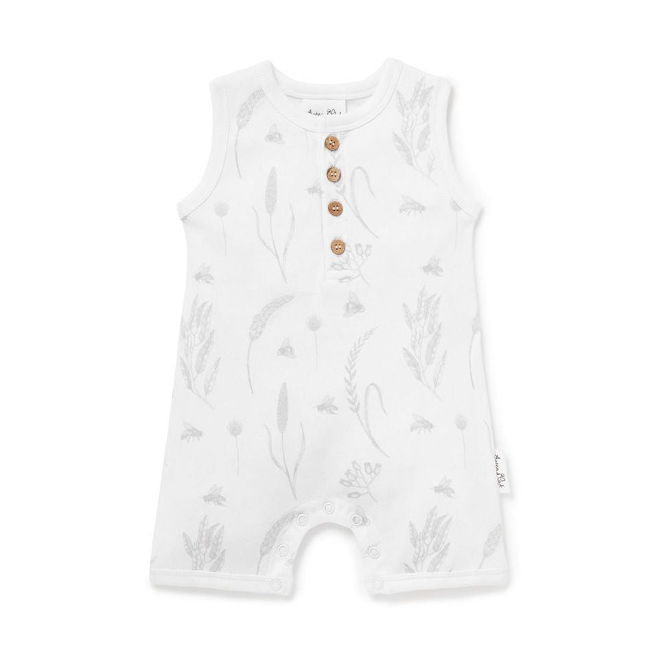 Aster & Oak | Henley Romper LAST Size 000, 0, 1