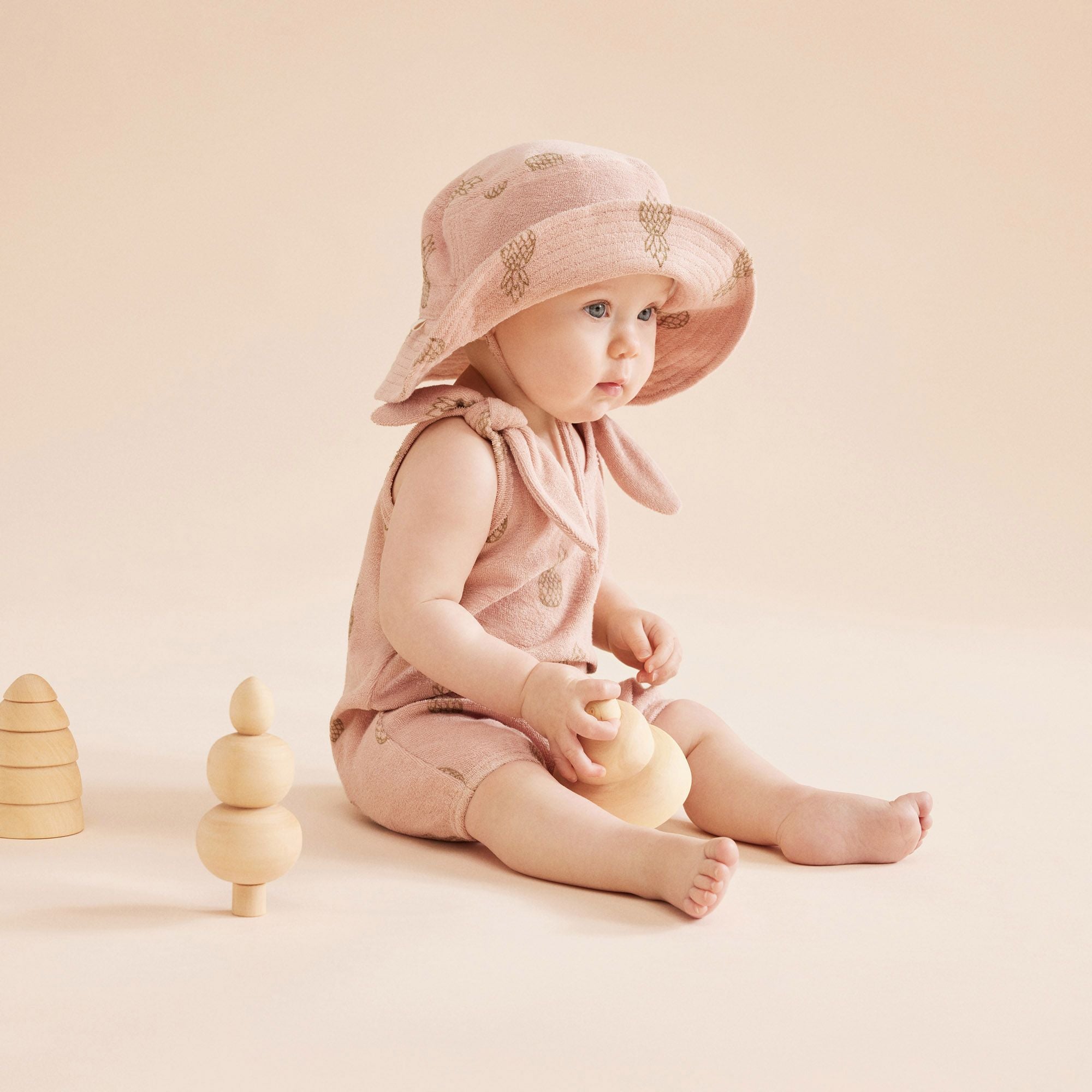 Wilson & Frenchy | Organic Terry Sunhat - Pineapple