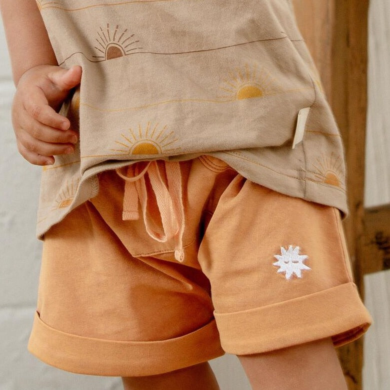 Kapowkids | Caramel Shorts - LAST Size 2