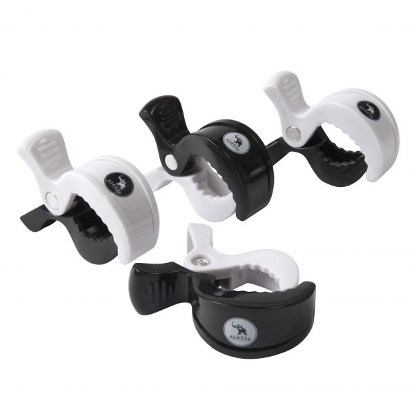 All4Ella | 4 Pack Pegs - White/Black Two Tone