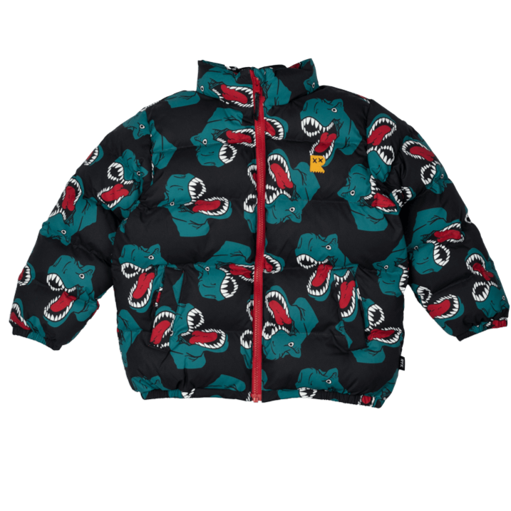 Rock Your Baby Dino Puff Padded Jacket