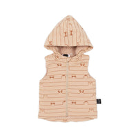 Kapowkids | Disrupted Stripe Hooded Vest