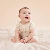 Wilson & Frenchy | Organic Rib Boyleg Zipsuit - Peek-a-Boo