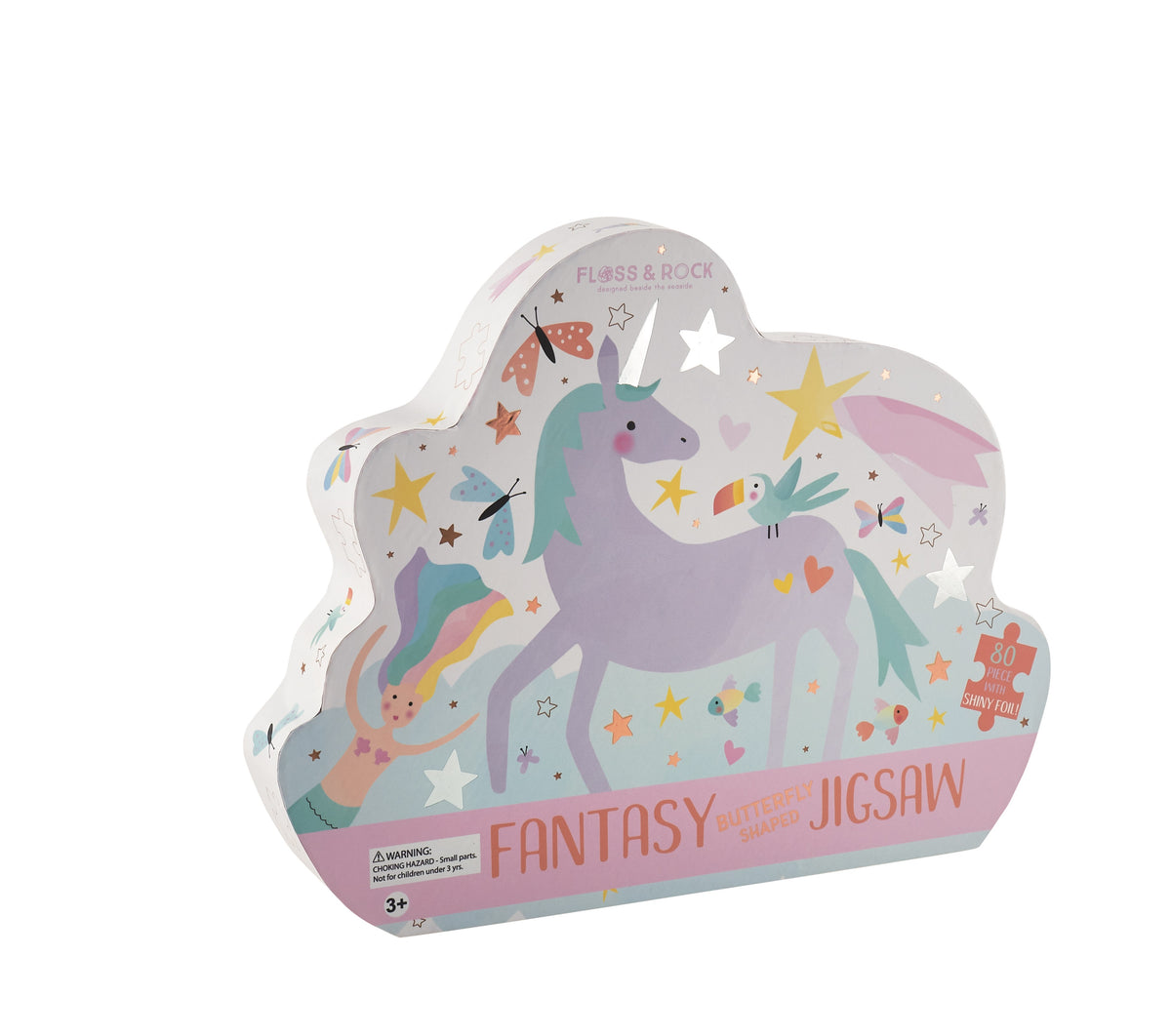 Floss & Rock | 80 pc Shaped Jigsaw Puzzle Fantasy