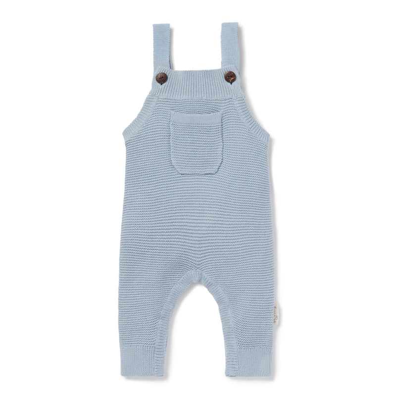 Aster & Oak Fog Knit Pocket Overalls