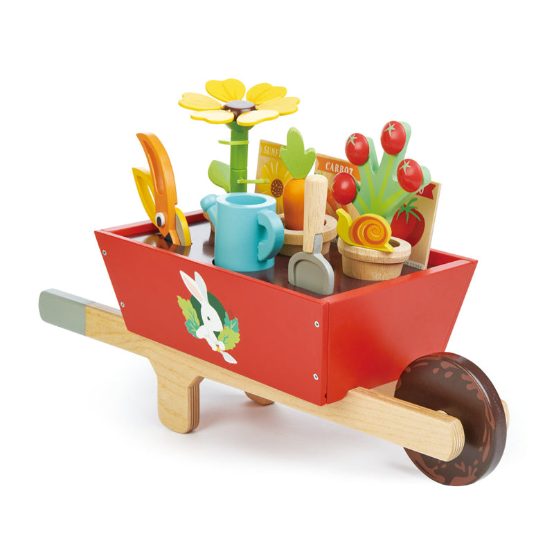 Tender Leaf Toys | Garden Wheelbarrow Set