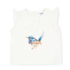 Indigo & Lellow Lulu Tee - Fairy Wrens