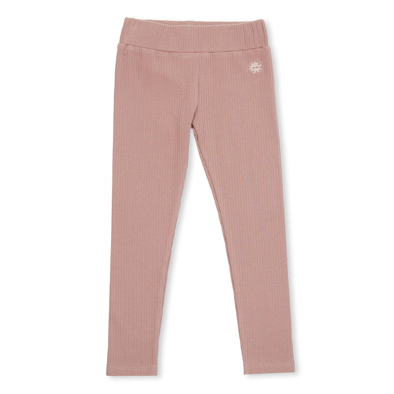 kapow kids Old Rose Rib Legging