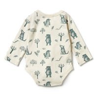 Wilson & Frenchy | Organic Envelope Bodysuit - The Woods