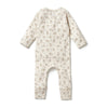 Wilson & Frenchy | Organic Pointelle Zipsuit with Feet