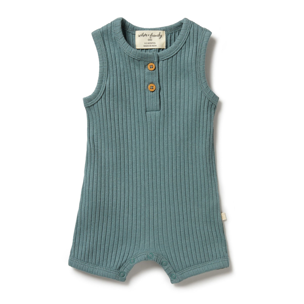 wilson & frenchy rib growsuit 