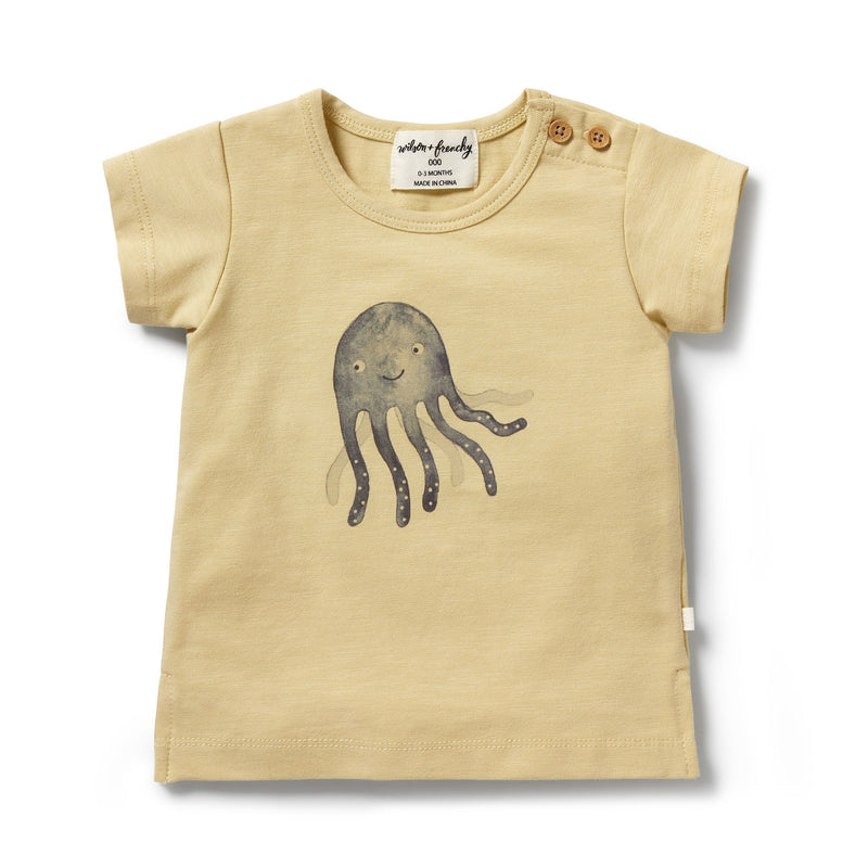 Wilson & Frenchy Organic Tee - Ollie Octopus