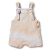 Wilson & Frenchy Organic Terry Overall - Nutmeg Stripe