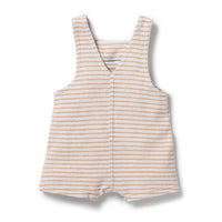 Wilson & Frenchy | Organic Terry Overall - Nutmeg Stripe