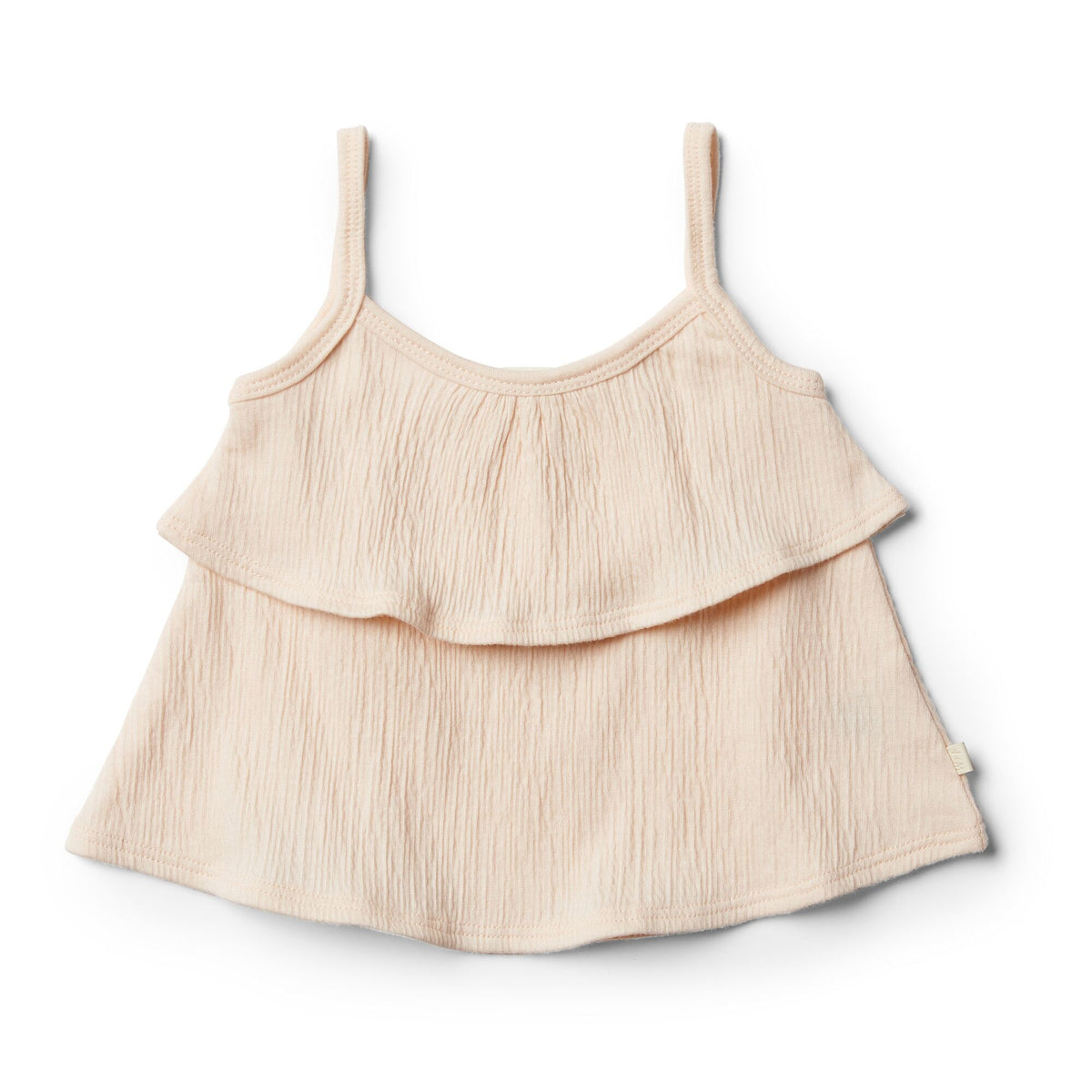 Wilson & Frenchy | Peach Dust Ruffle Tank - LAST Size 000