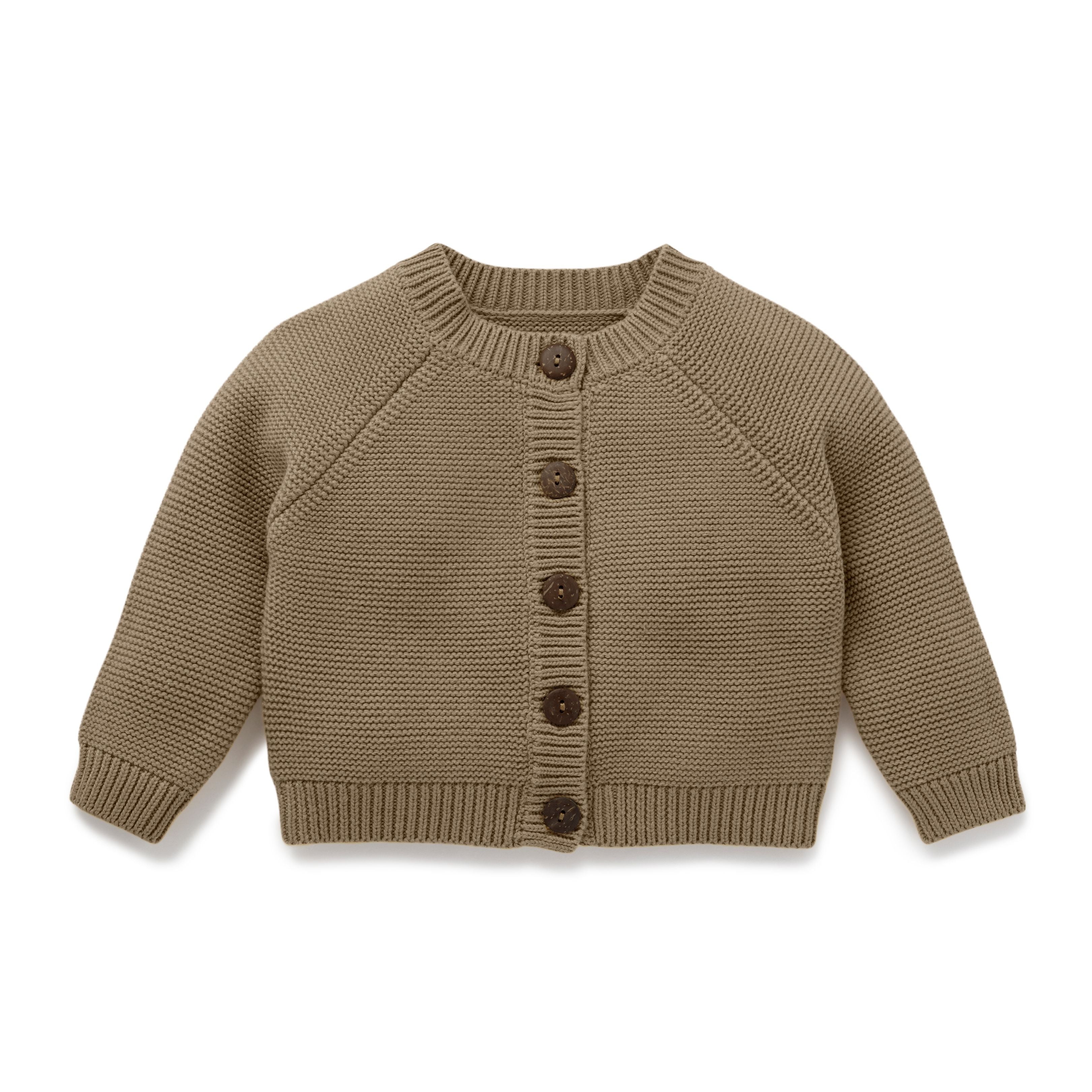 aster & oak timber chunky knit cardigan