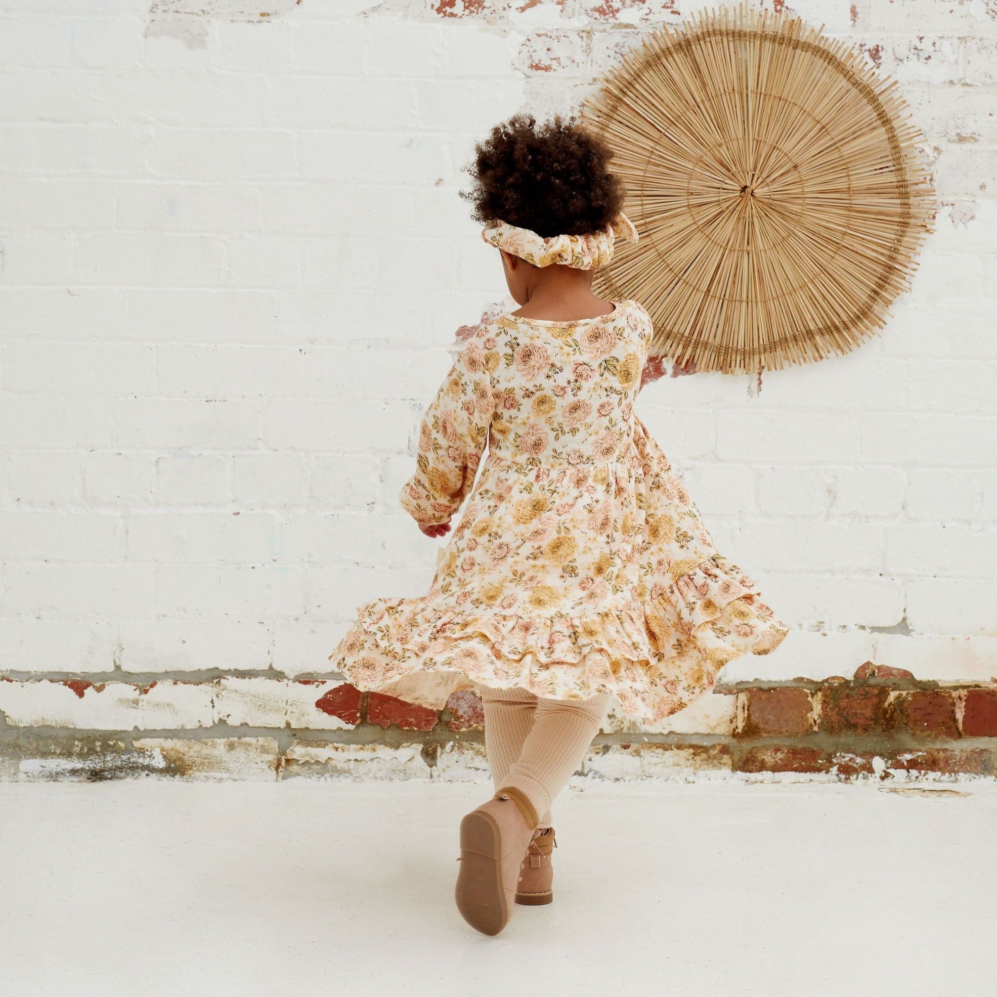 Kapowkids | Orchid Trapeze dress