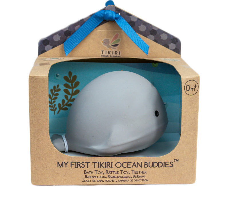 Tikiri | Whale Rattle & Bath Toy