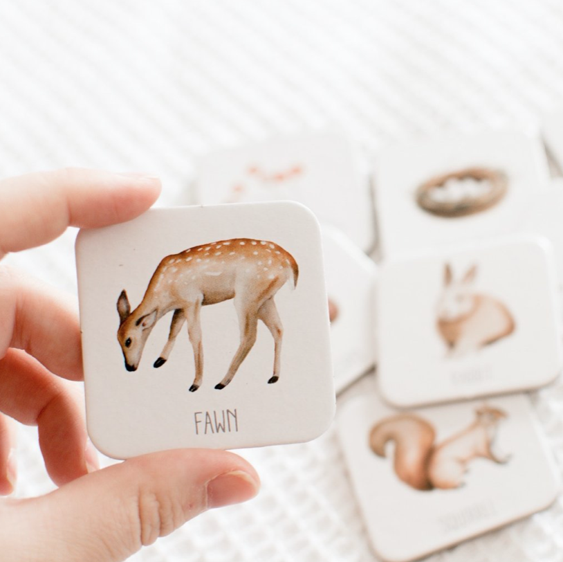 Modern Monty | Woodland Memory Card Game