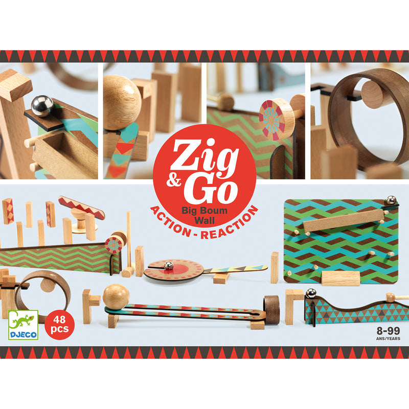 Djeco Zig & Go 48pc Set