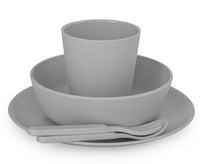 Bamboo Dinnerware Set - Pebble