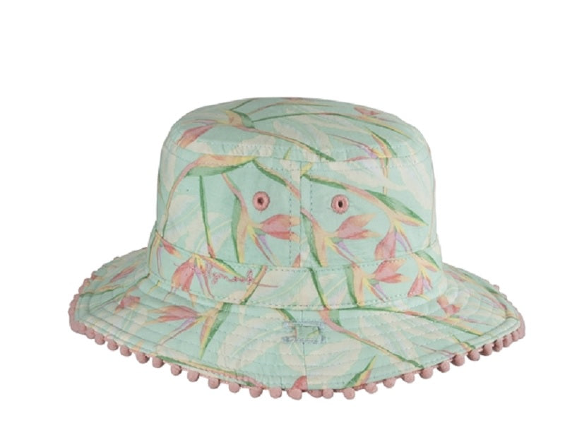 Millymook Hats | Baby Girls Bucket - Paradise Mint